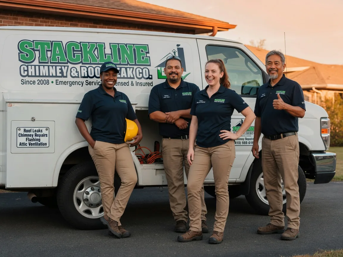 Chimney flashing repair company in Cowley, WY